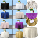 Diamond Velvet Round Tablecloth