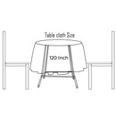 Premuim Quality Round Sequin Tablecloth - Assorted Sizes & Colours