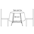 Premuim Quality Round Sequin Tablecloth - Assorted Sizes & Colours