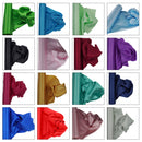 Satin Fabric Roll for Chair Sash Wedding Bouquet DÃƒÂ©cor Drapery, 29cm x 20m