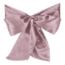 Satin Chair Sashes for Weddings Birthday Party Decoration, 7" x 108"