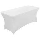 6FT Rectangle Patio Tablecloth Elastic Spandex Table Cover