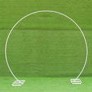 Round Arch Stand Metal Backdrop Stand Garden Arbors