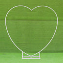 Heart Arch Stand Metal Backdrop Stand Garden Arbors