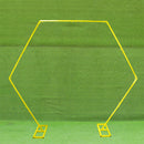 Pentagon Arch Stand Metal Backdrop Stand Garden Arbors
