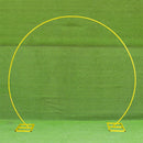 Round Arch Stand Metal Backdrop Stand Garden Arbors