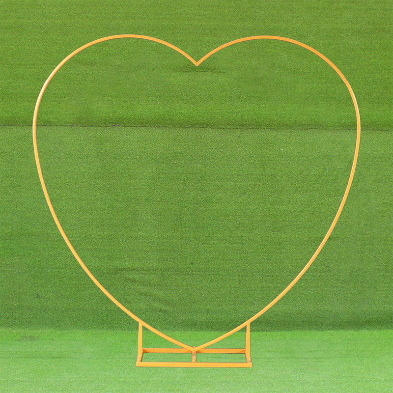 Heart Arch Stand Metal Backdrop Stand Garden Arbors
