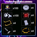 8 Inch Glow Sticks With Connectors - 224pcs