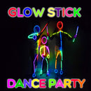 8 Inch Glow Sticks With Connectors - 224pcs