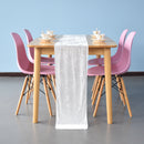 Crushed Velvet Table Runner, 33cm x 274cm