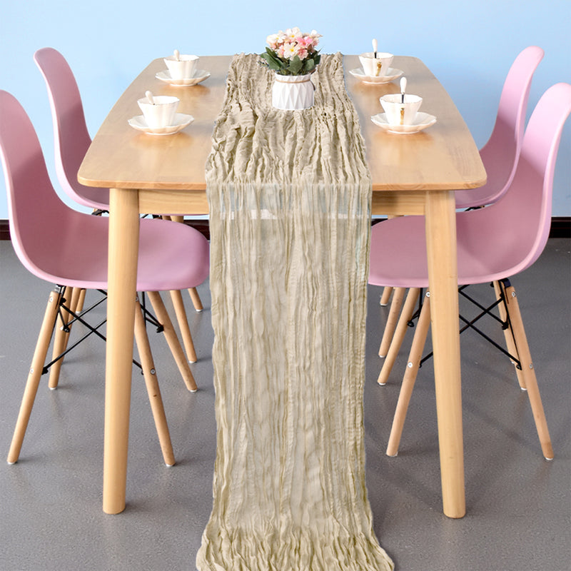 Cheesecloth Table Runner - 90cm x 400cm