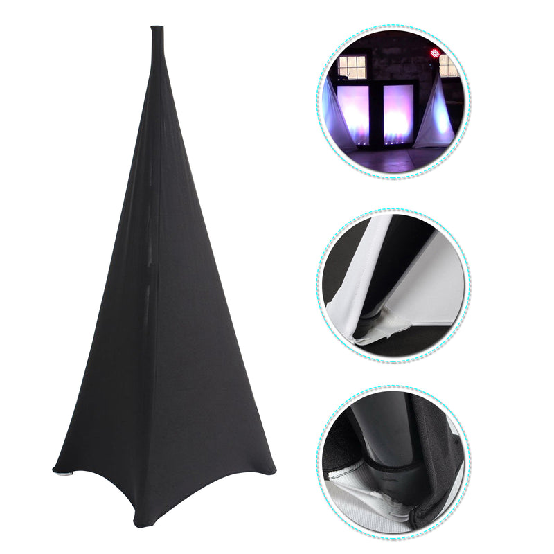 Stretch Tripod Cover Speaker DJ Stand Cover for Birthdays, Weddings, Receptions, Banquets, Parties, Special Events, Washable