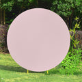 Round Polyester Spandex Arch Stand Backdrop Cover Garden Arbors Cover