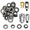 6mm Diamante Eyelet Bundle with Washers and Setting Die - 50pcs
