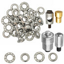 6mm Diamante Eyelet Bundle with Washers and Setting Die - 50pcs