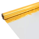 1.2m x 10m Mirror Carpet Aisle Runner, Silver/Gold Double-Sided Reflective Event Flooring