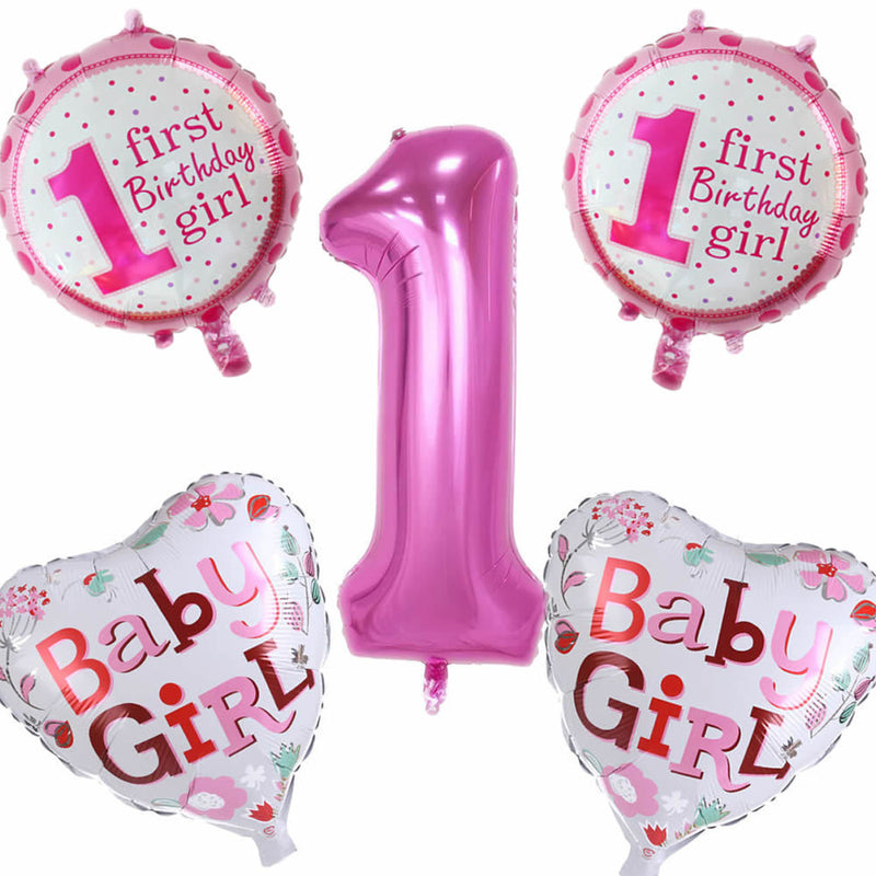 Baby Shower Foil Balloon Set