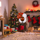 Red, White & Green Latex Balloons