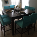 220GSM Universal Dining Velvet Chair Cover