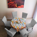 220GSM Universal Dining Velvet Chair Cover