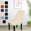 220GSM Universal Dining Velvet Chair Cover