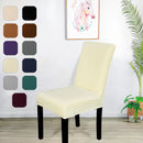220GSM Universal Dining Velvet Chair Cover
