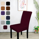 220GSM Universal Dining Velvet Chair Cover