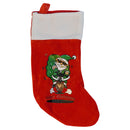 Christmas Santa Stocking Large Santa Sock for Hanging Gift & Candy Pouch Xmas Tree & Fireplace Holiday Party & Home Decorations