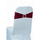 Spandex Chair Band with Slider Buckle Stretchy Chair Band Sash
