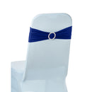 Spandex Chair Band with Slider Buckle Stretchy Chair Band Sash