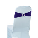Spandex Chair Band with Slider Buckle Stretchy Chair Band Sash