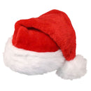Xmas Santa Hat for Christmas, Red Velvet Xmas Hat
