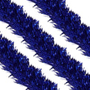 2m x 9cm Metallic Shiny Christmas Tinsel Garland for Xmas Tree & Home Decorations Festival New Year Party Indoor Outdoor Table Ceiling Decoration