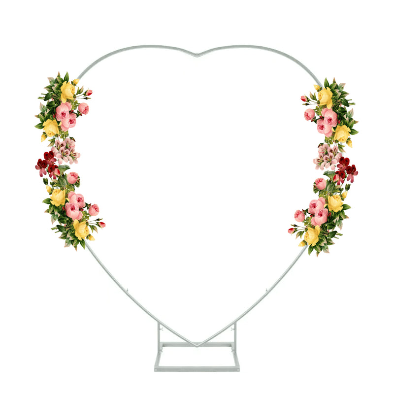 Heart Arch Stand Metal Backdrop Stand Garden Arbors