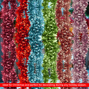 2 Metres Soft & Bright Christmas Tinsel Garland for Xmas Tree & Home Decorations, 9cm