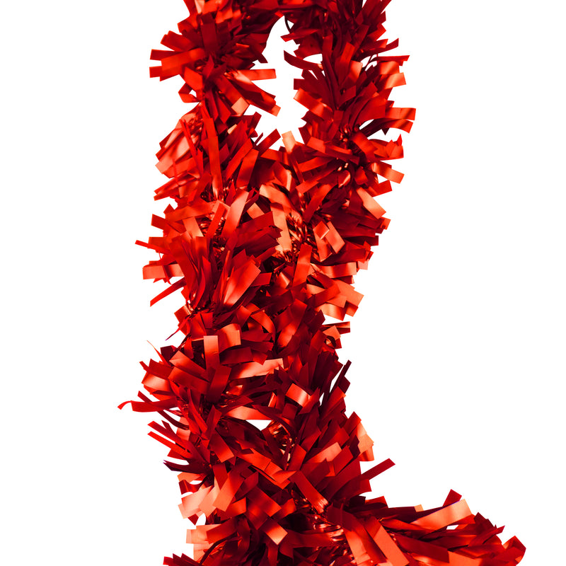 2 Metres Soft & Bright Christmas Tinsel Garland for Xmas Tree & Home Decorations, 9cm