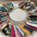 100 Pieces Blank Brown Kraft Paper Gift Tag with 20m Jute String Label Hanging Tag