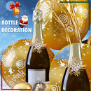 Christmas Snowflakes Napkin Rings with Diamante for Party Table DÃ©cor