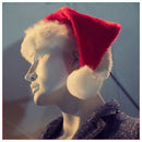 Chrsitams Santa Hat for Christmas, Red Velvet Xmas Hat