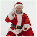 Xmas Santa Hat for Christmas, Red Velvet Xmas Hat