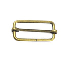 50mm Bronze Tri - Glider Slider Buckle - Pack of 2