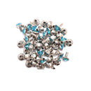 Diamante Rivets - 10mm - Aqua - A29