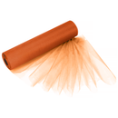 Organza Roll Snow Sheer Glitter Fabric for Wedding, Chair Sash, Party Decor - 29cm x 25m