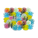10pc Plastic Colourful Sewing Machine Bobbins