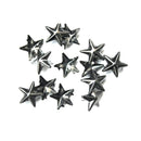 20mm Star Studs - Gunmetal Black - (Pack of 50)