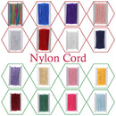 Nylon Braided Cord for Gear Making, DIY Accessories, Gardening Plant and Crafts, Aluminium Blind Shade
