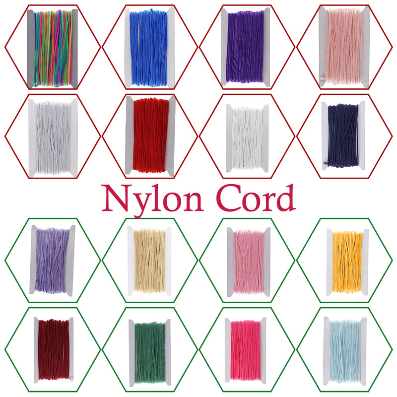 Nylon Braided Cord for Gear Making, DIY Accessories, Gardening Plant and Crafts, Aluminium Blind Shade