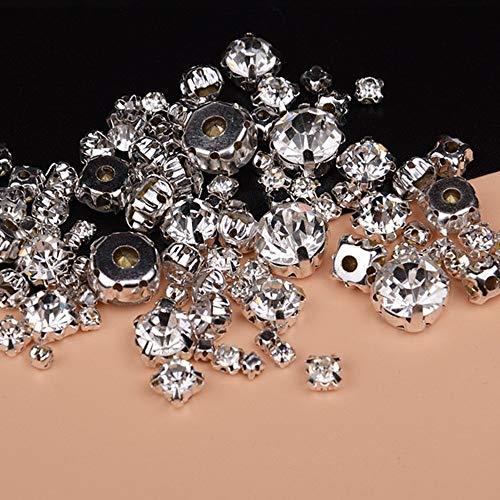 Sew on Diamante - 7mm- SS34 - (Pack of 50)