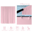 Spandex Backdrop Curtain, Wrinkle-Free Polyester Fabric Panel for Baby Showers, Weddings, Parties, and Photography Decoration