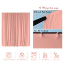 Spandex Backdrop Curtain, Wrinkle-Free Polyester Fabric Panel for Baby Showers, Weddings, Parties, and Photography Decoration
